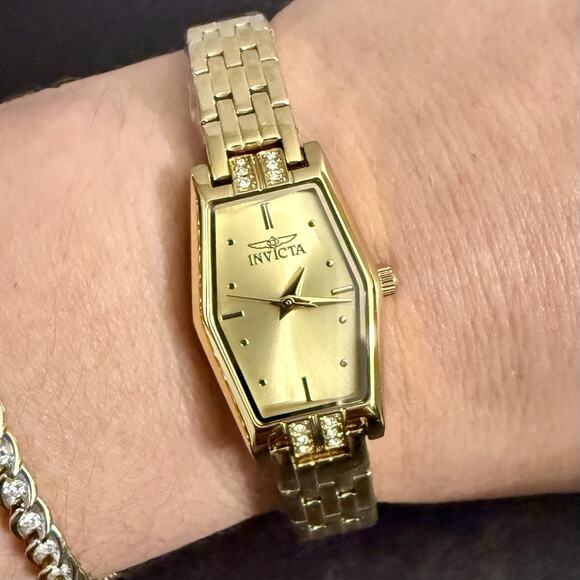 Invicta Angel Pixie Women\'s Watch - 20mm, Gold (48131)- NEW IN BOX main image 3